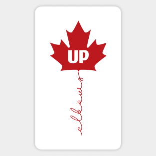 Elbows Up Magnet